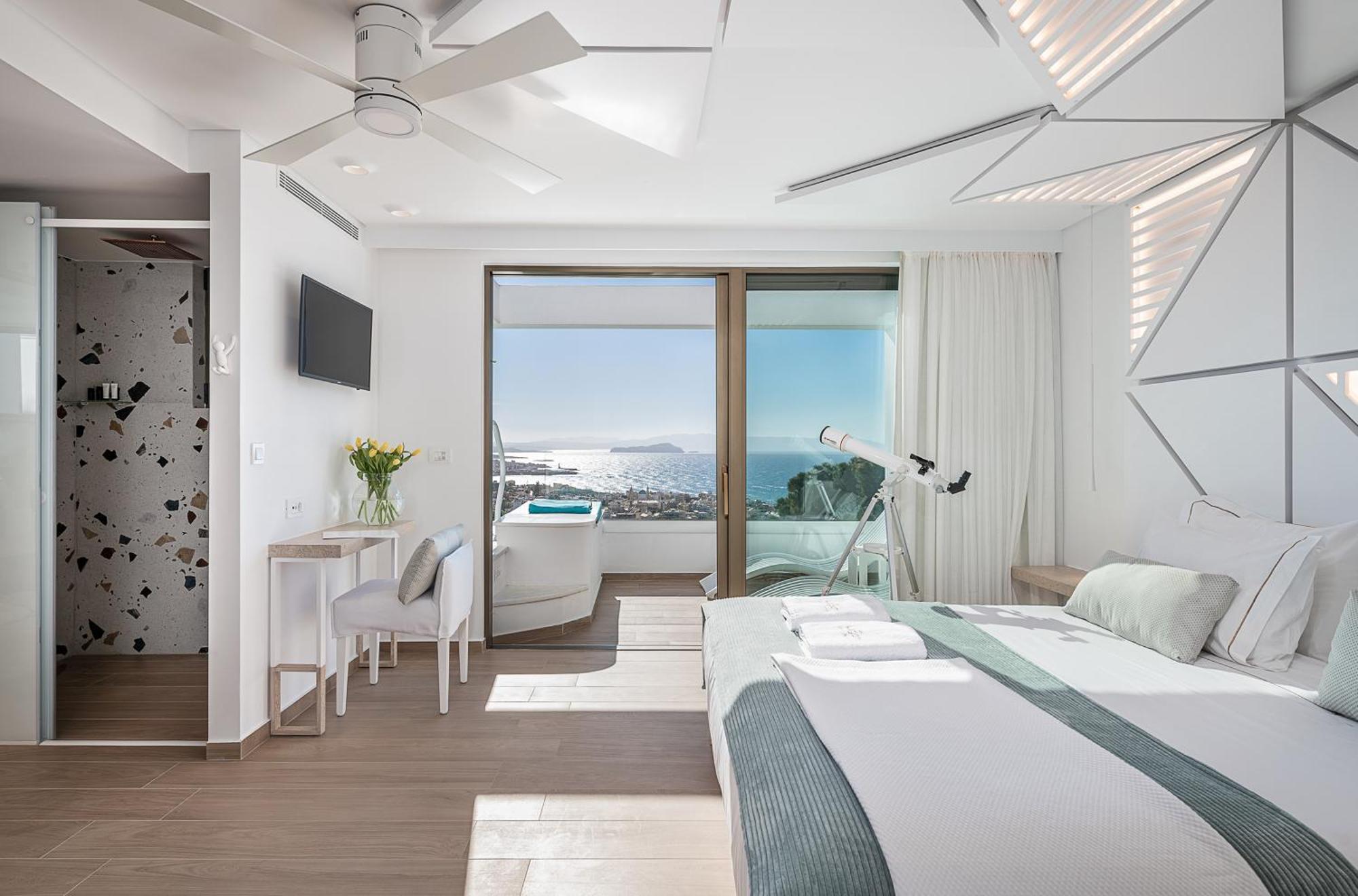 Chambre Supérieure avec Piscine Privée - Vue sur Mer