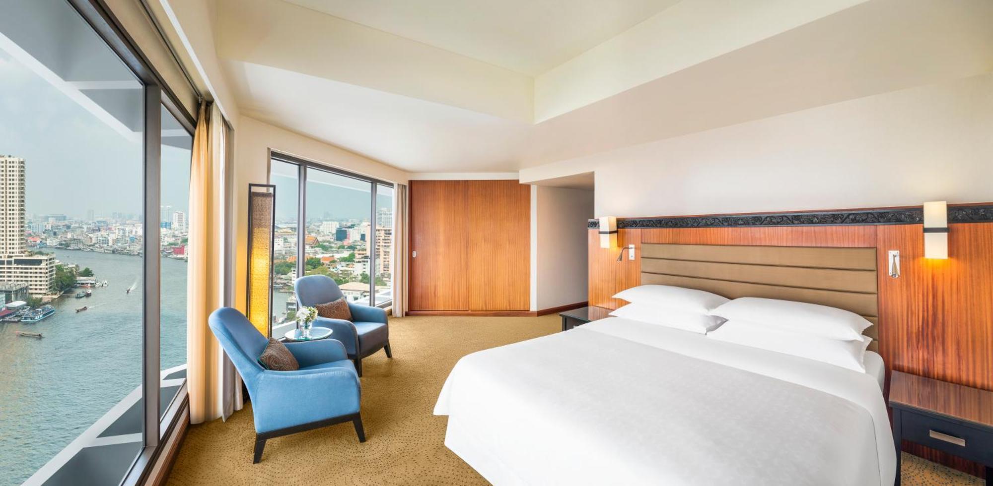 Suite Exécutive 1 Chambre avec 1 Lit King-Size et Accès au Salon Club - Vue sur Rivière