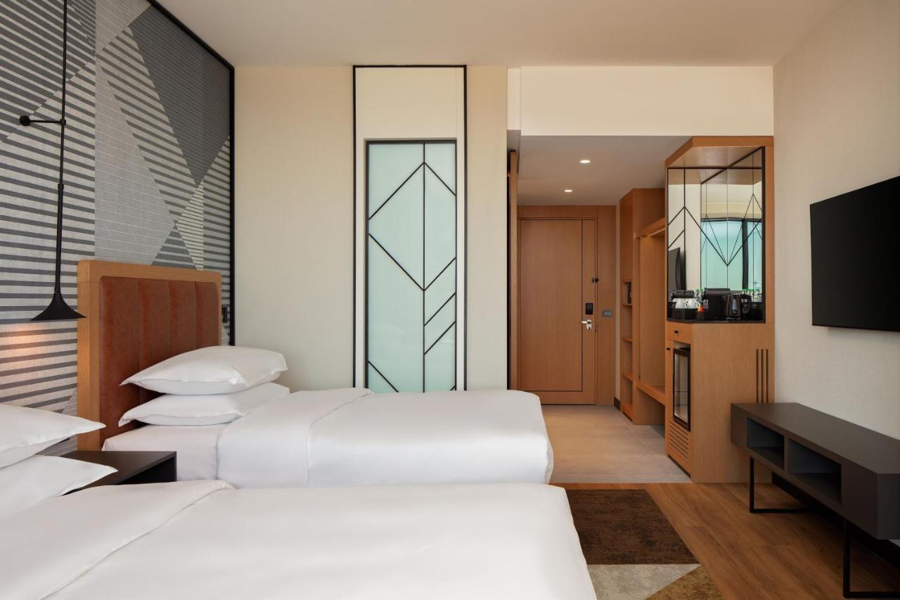 Chambre Lits Jumeaux Exécutive avec Accès au Salon Club - Vue sur Ville