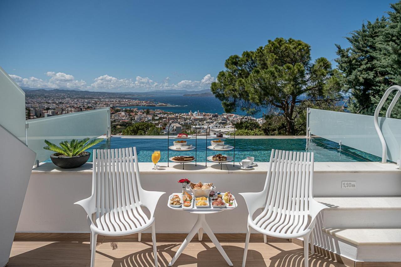 Chambre Exécutive avec Piscine Privée - Vue sur Mer