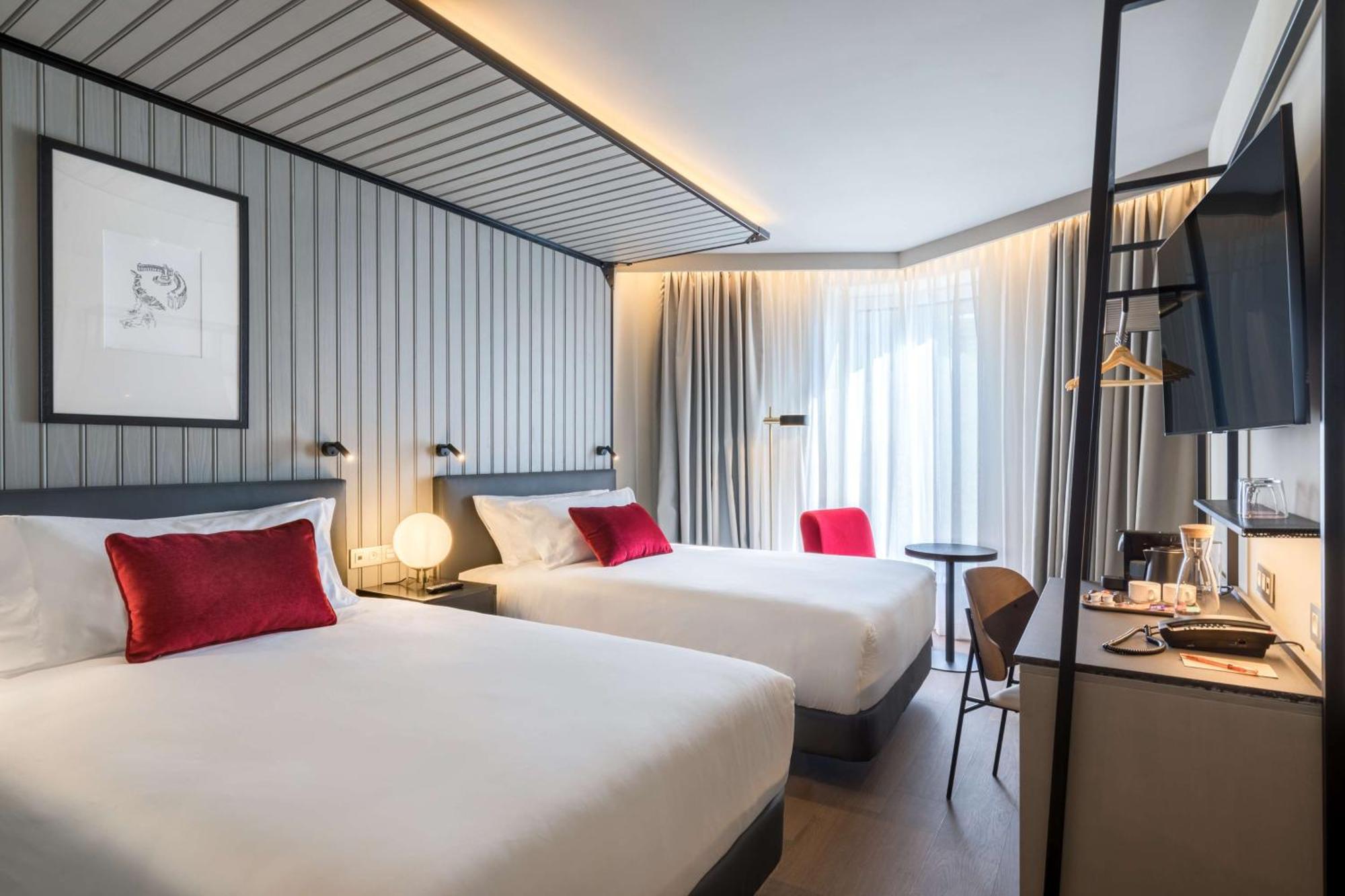 Chambre Double avec 2 Lits Doubles