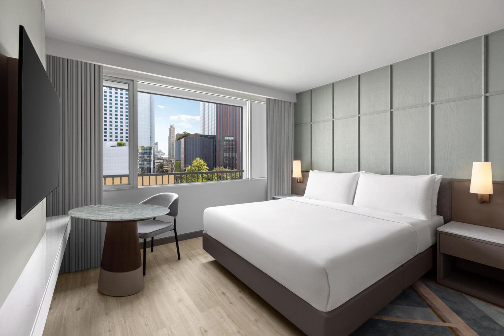 Chambre Lit King-Size Deluxe - Vue sur Ville