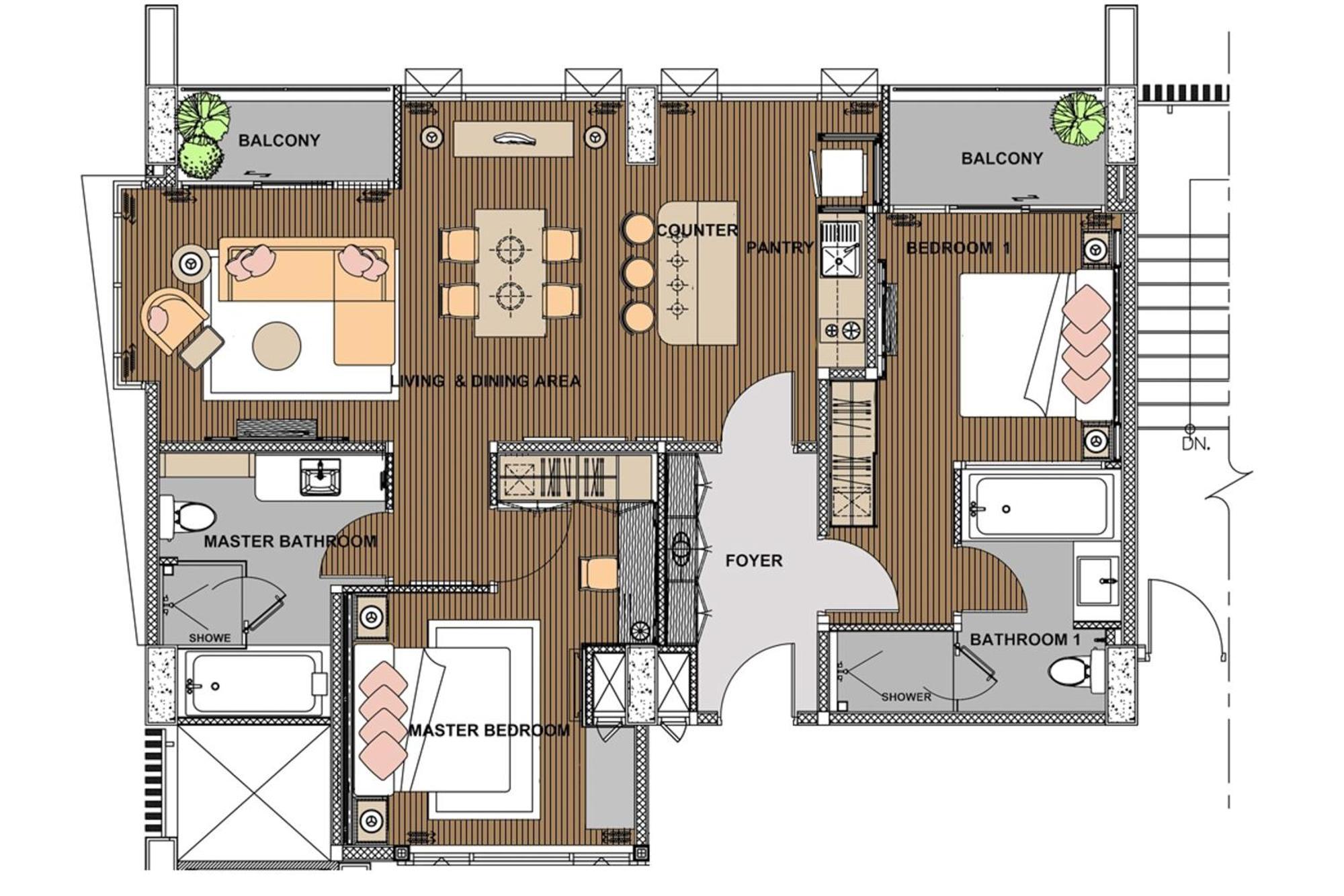 Suite 2 Chambres