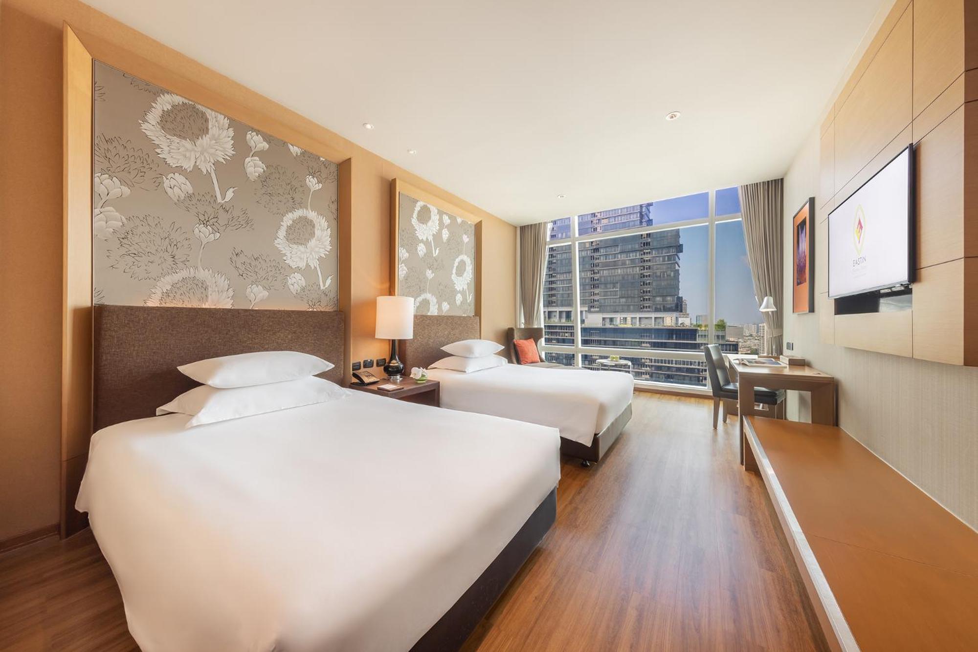 Chambre Double ou Lits Jumeaux Supérieure Exécutive avec Accès au Salon