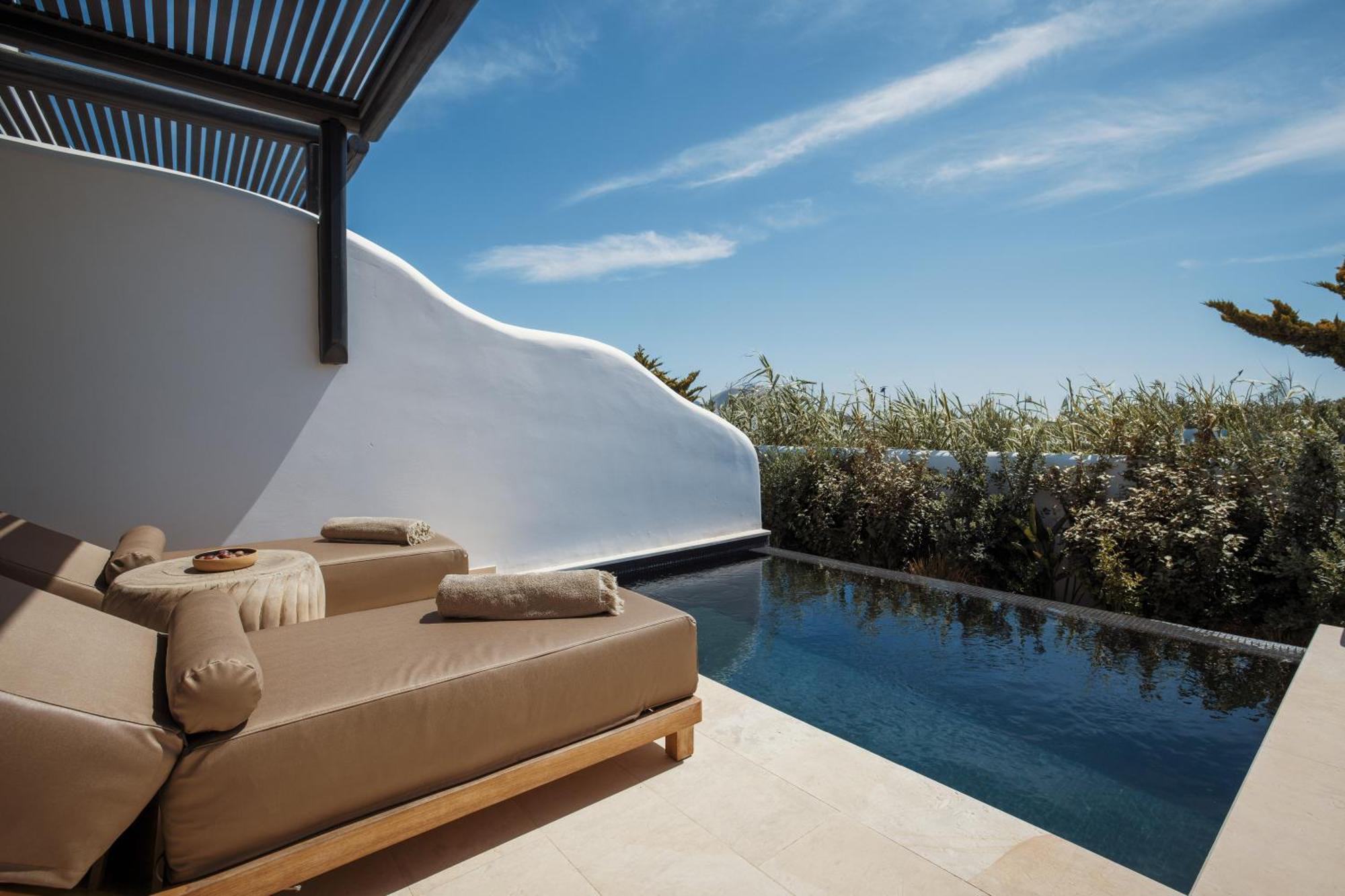 Chambre Double Supérieure avec Piscine Privée
