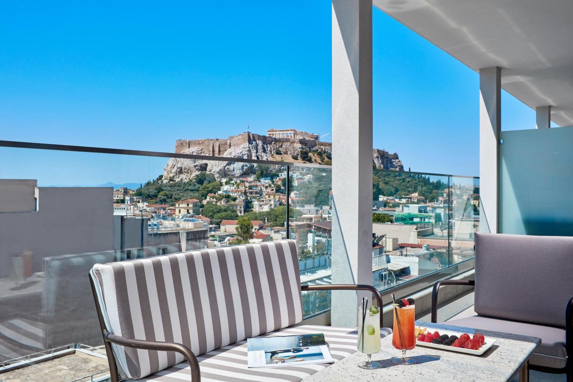 Chambre Double de Luxe - Vue sur l'Acropole