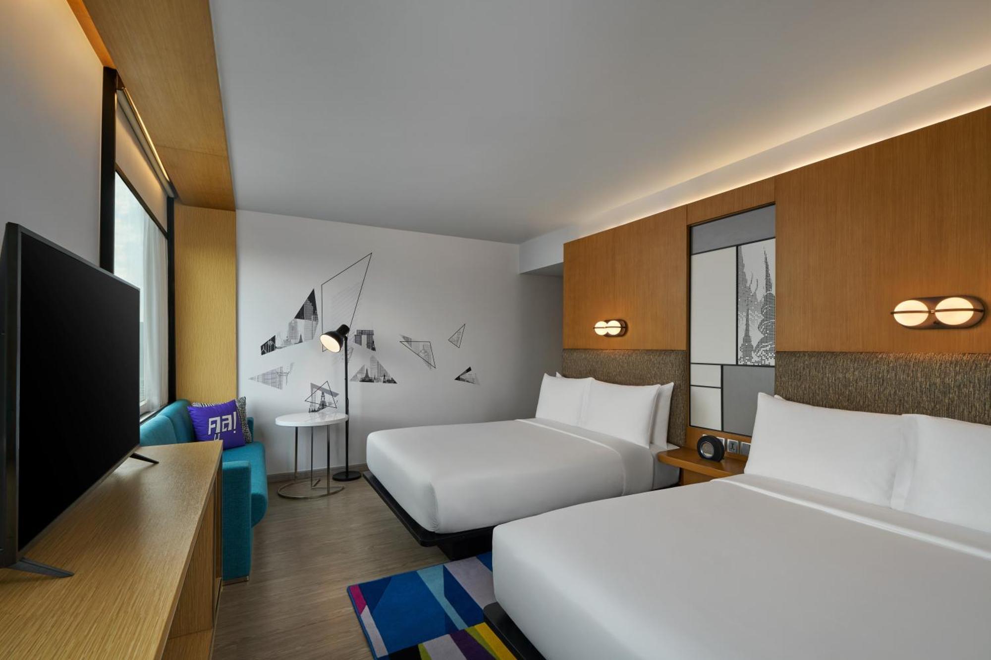 Chambre 2 Lits Queen-Size Loft