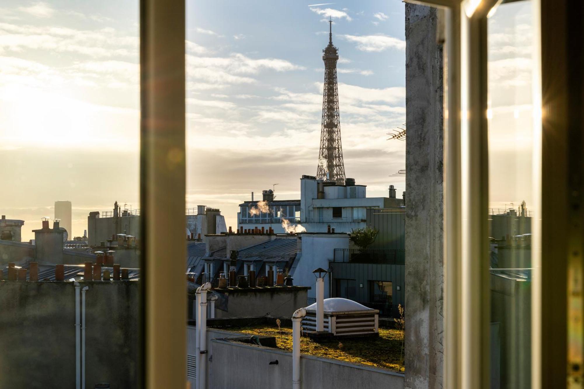 Chambre Vue Tour Eiffel