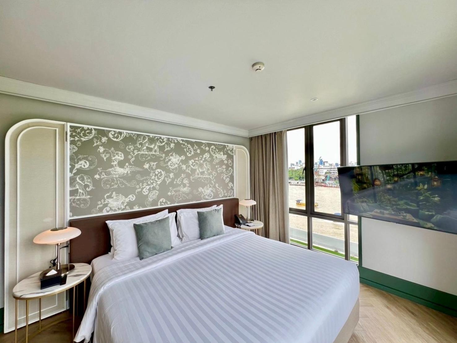 Suite Lit King-Size à 2 Chambres - Vue sur Rivière