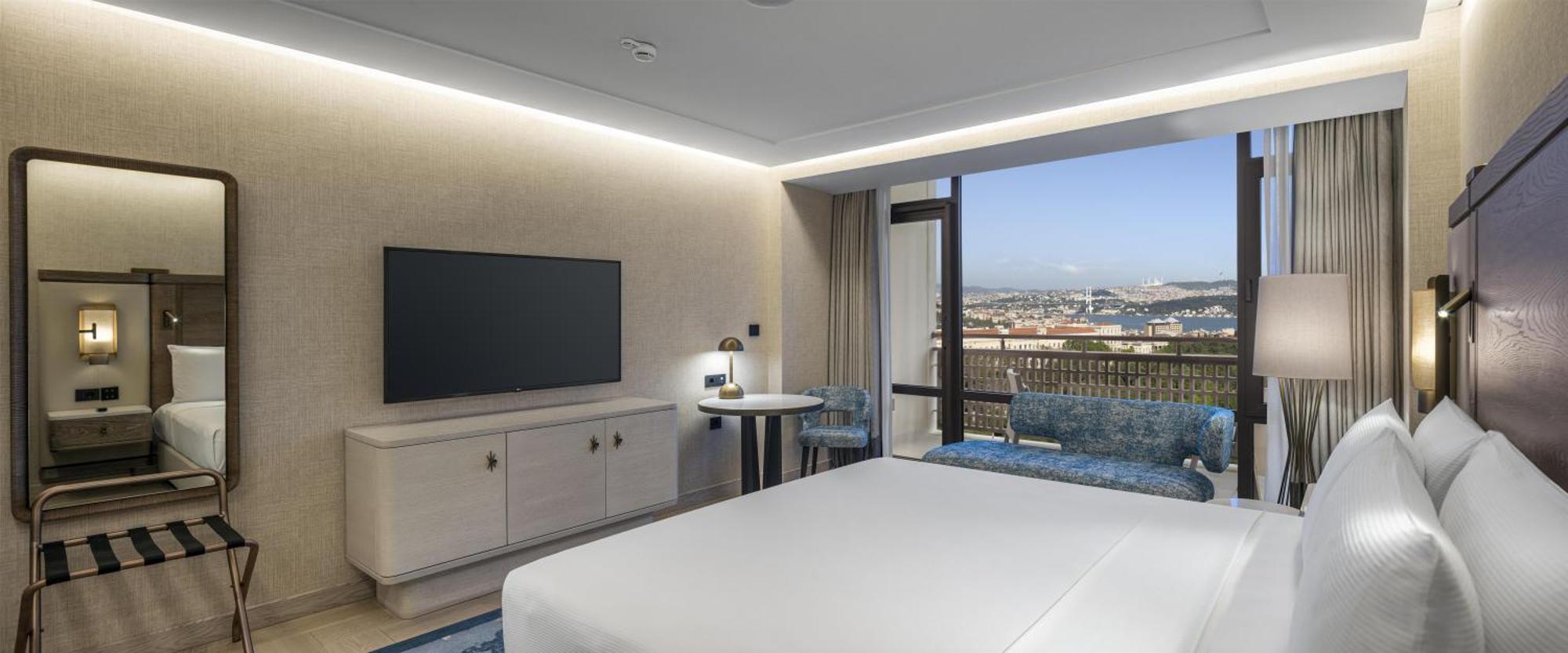 Chambre King de Luxe avec Vue sur le Bosphore