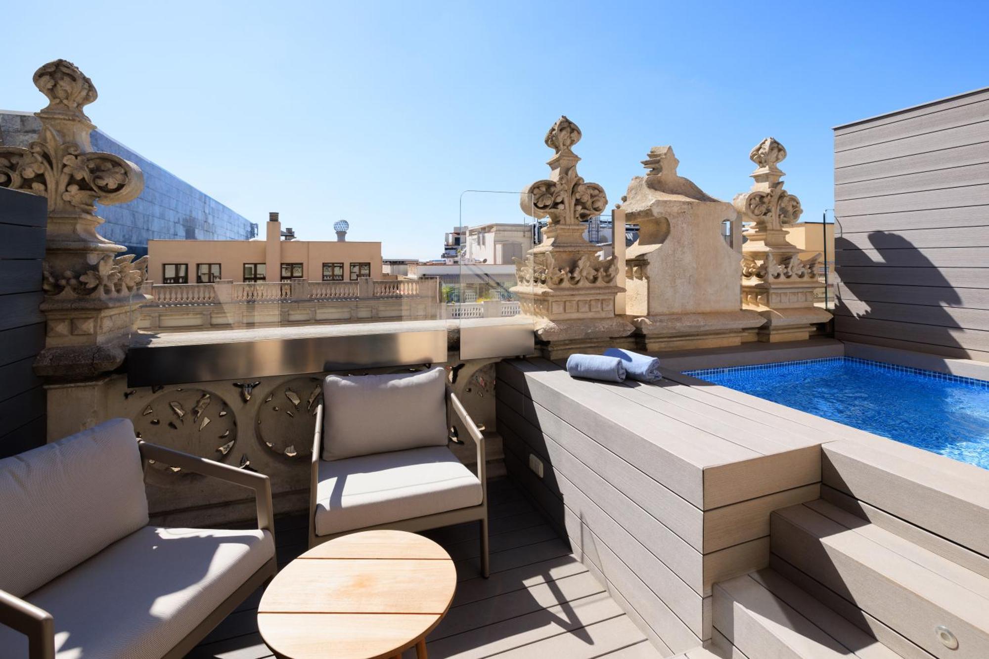 Chambre Double Deluxe avec Piscine Privée et Accès au Spa