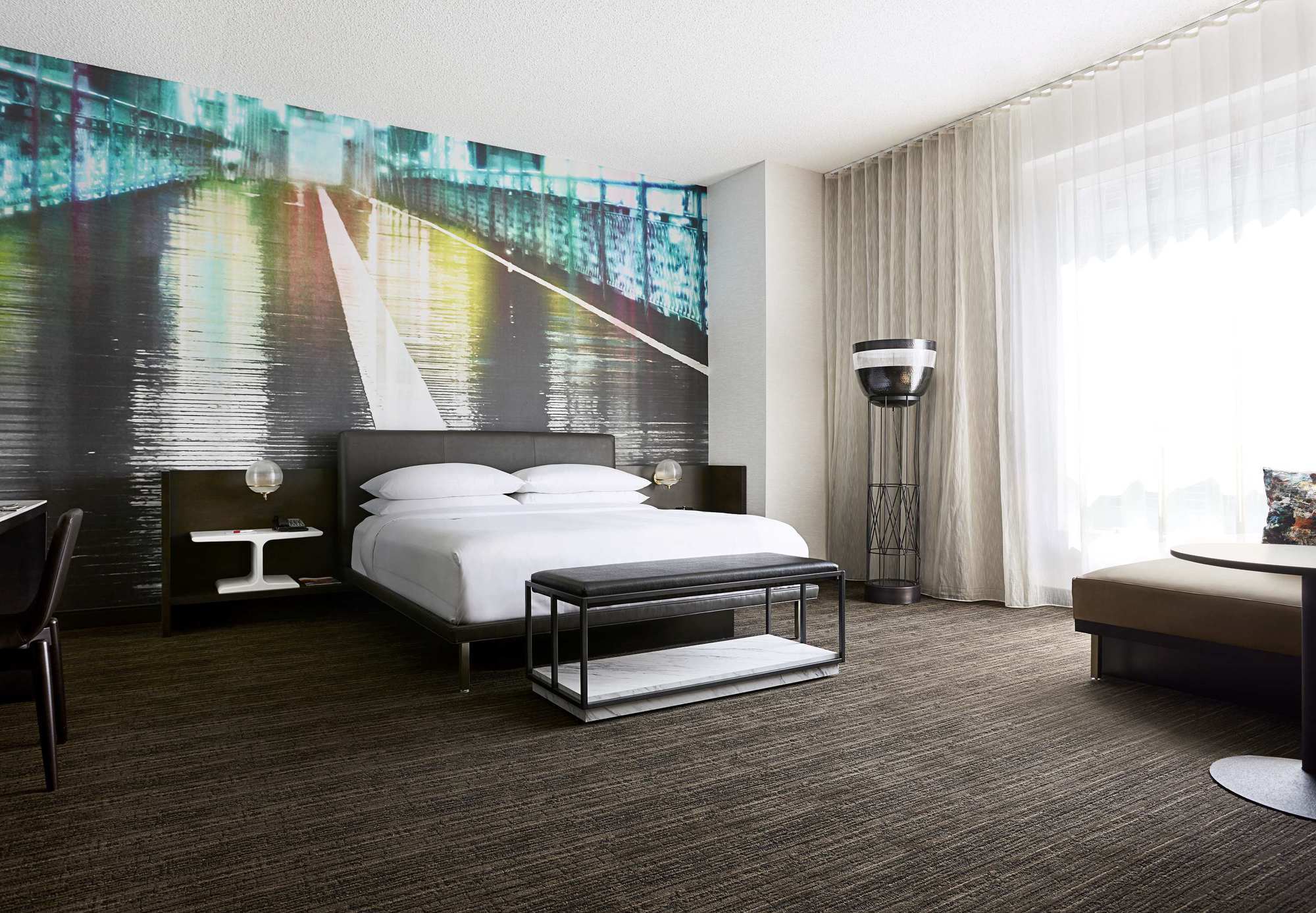 Chambre Lit King-Size Exécutive Spacieuse