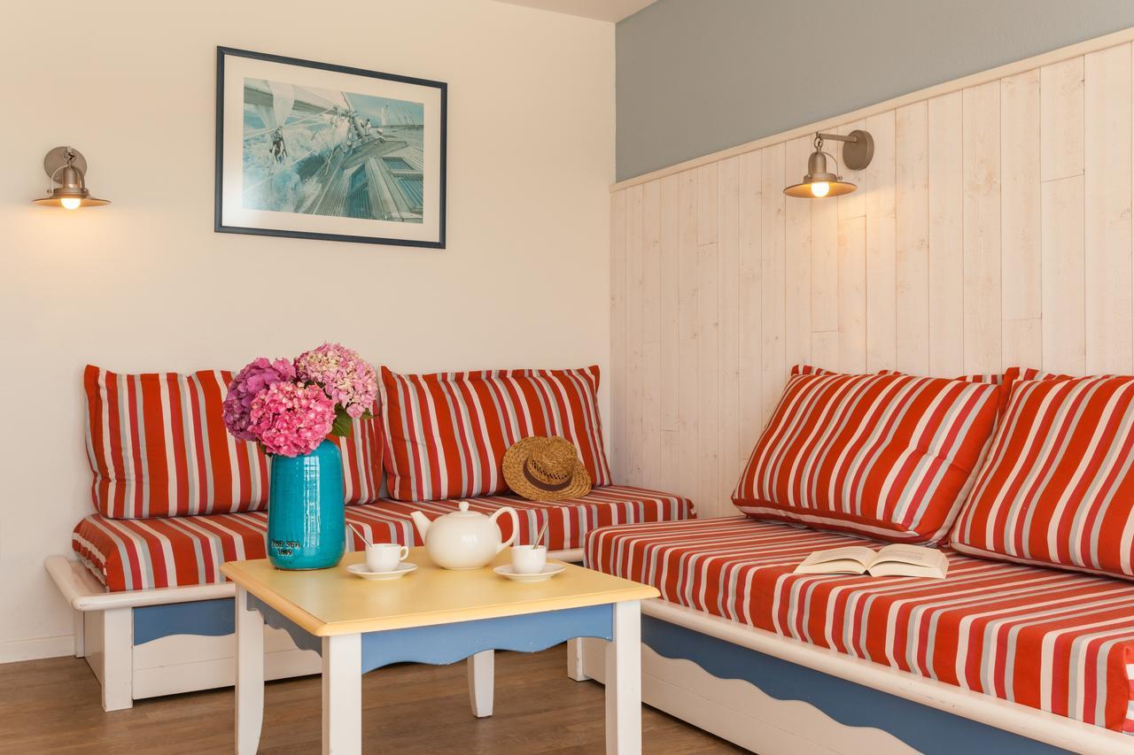 Appartement 1 Chambre Standard avec Coin Chambre dans Alcôve et Terrasse ou Balcon (6 Personnes) - Vue sur Mer
