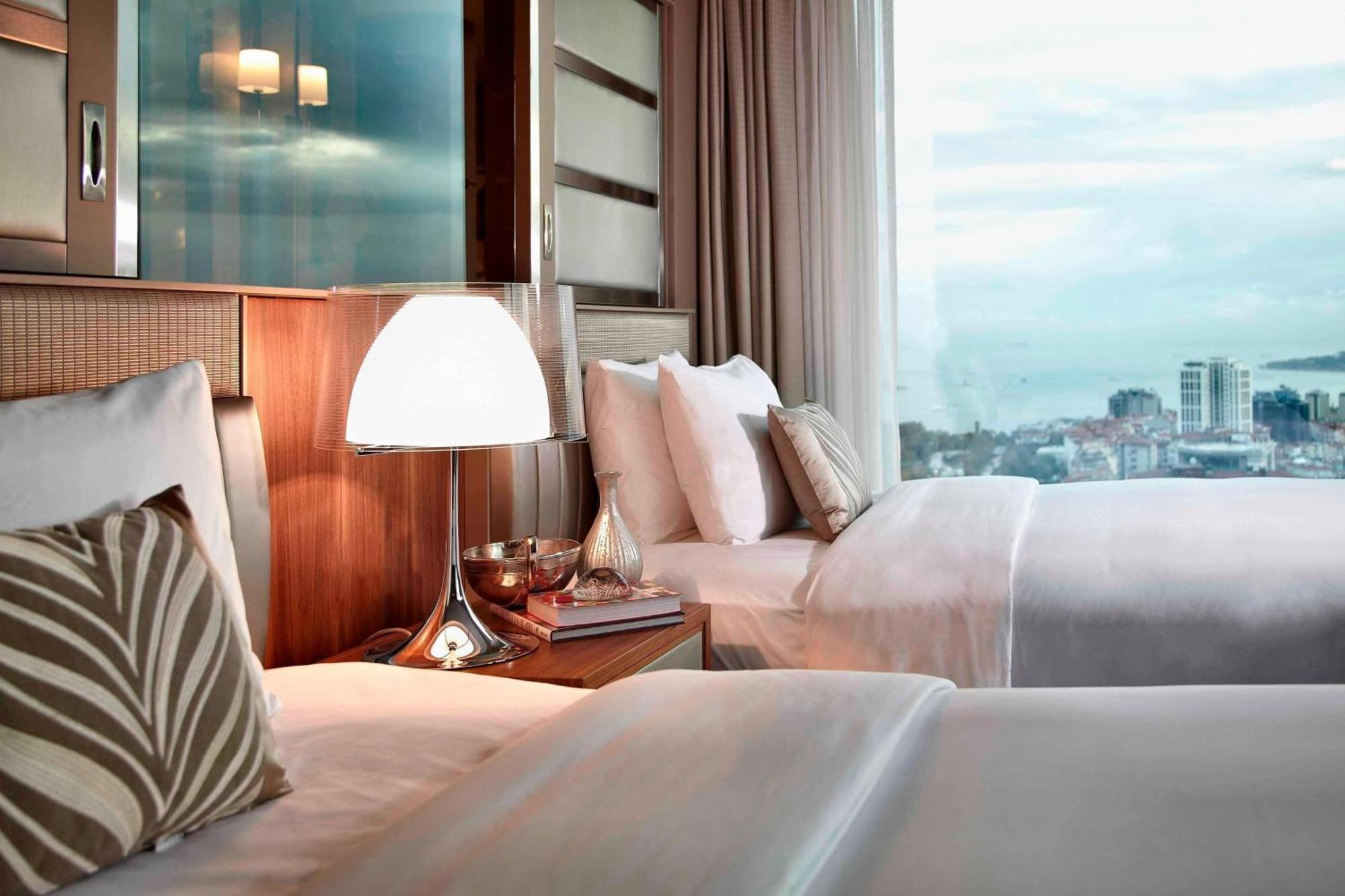 Chambre Lits Jumeaux Exécutive avec Accès Salon Club - Vue sur Bosphore