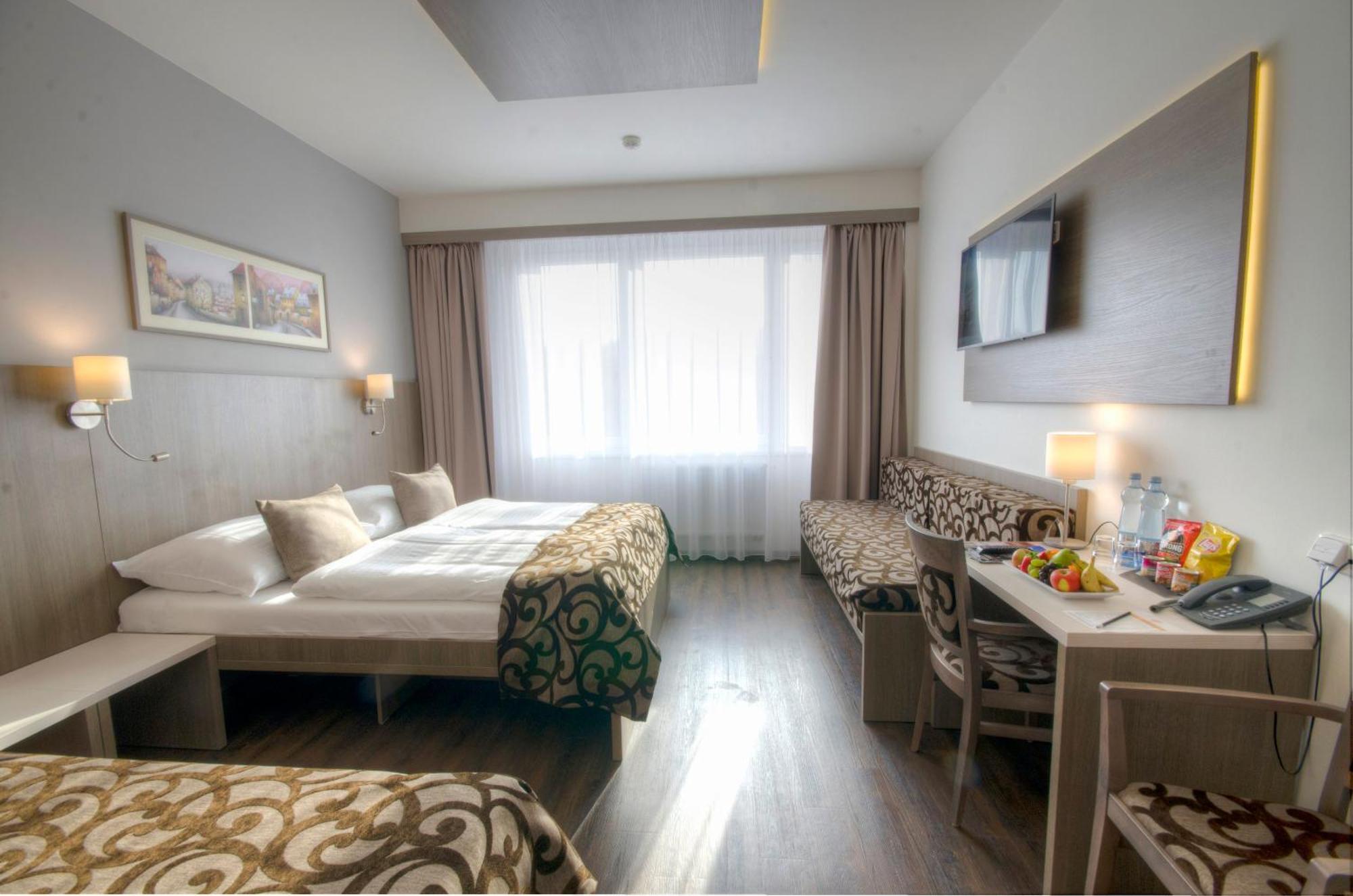 Chambre Triple Deluxe avec Accès au Water World et au Sauna World