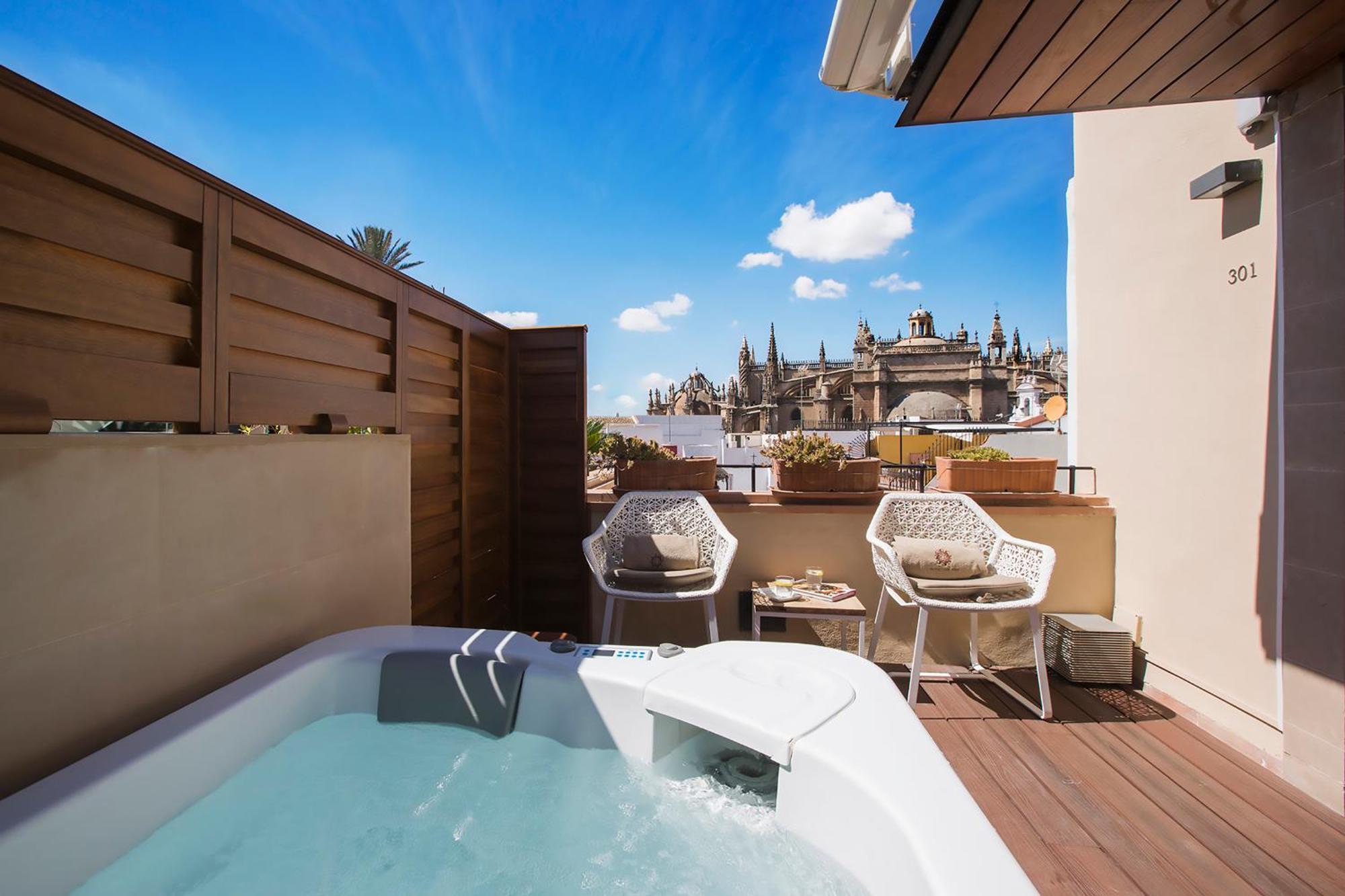 Chambre de Luxe avec Terrasse et Jacuzzi®