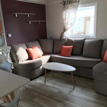 Mobil Home Camping Le Mar Estang Bord De Plage-3