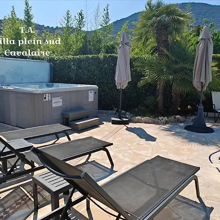 VILLA PLEIN SUD-Piscine-Spa-Climatisation-Parking privé-calme et détente-2