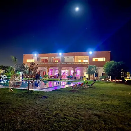 Domaine Bahi - Domaine Privé 28 personnes Piscine&Jardins 35 mins Marrakech-2