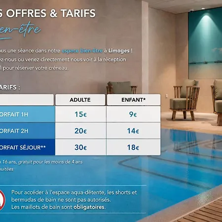 Brit Hotel Limoges Centre Gare - ex hôtel Jeanne d'Arc-3