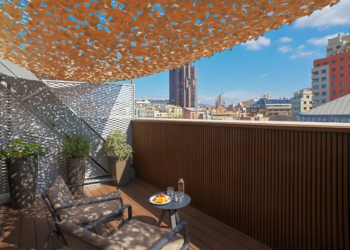Hotel H10 Cubik 4* Sup à Barcelone
