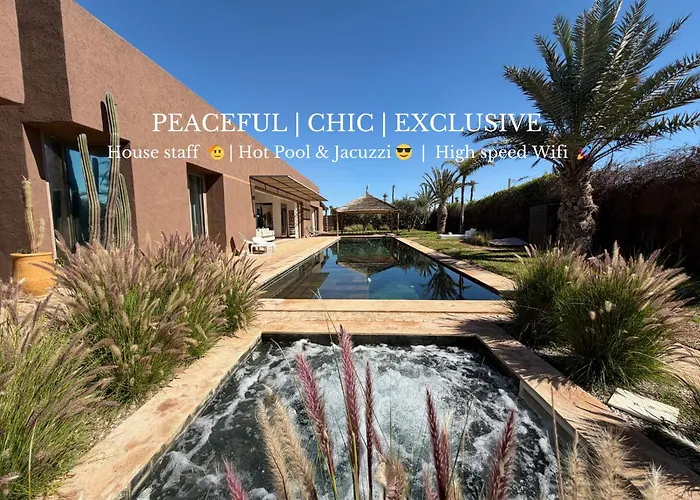 Villa Zen'O Palmeraie - Hot Pool Marrakesh
